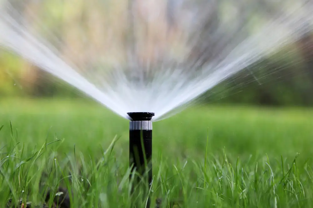 Commercial landscape irrigation system for campuses and business parks